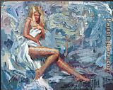 Contemplation Paintings - Contemplation by Unknown Artist